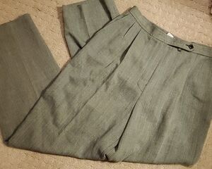 Pendleton Wool Chevron Texture Pants Size 14